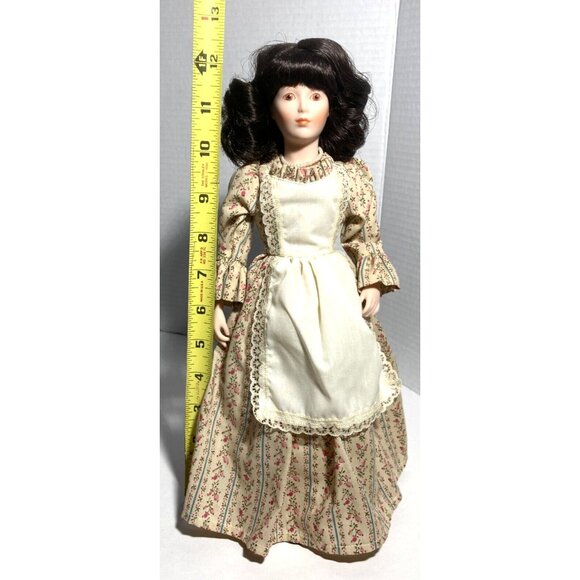 Letitia of Maryland Franklin Heirloom Doll Little Maids of 13 Colonies Porcelain - Picture 12 of 12